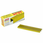 JAM Paper Colorful Staples - Standard Size - Yellow - 5000 Pack-Quantity: 5,000 count per box