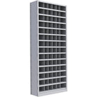 Metalware RK905 Boltless Shelving Unit, 15-Shelves, 36" x 12" x 88", Light Grey-Adjustable shelving system that provides high strength, yet economical storage capacity for your needs