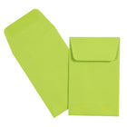 JAM Paper #1 Coin Envelopes, 2.25 x 3.5, Brite Hue Ultra Lime Green, 500 Pack-500 envelopes per pack