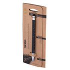 Troika Construction Slim Multitasking Ballpoint Pen - Black-Centimeter and inch ruler