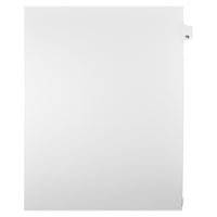 Mark Maker Legal Tabs - Letter Size - White - 1/25th cut - 25 tabs per package - 5 packages Pack - Number 78-White Single Tabs