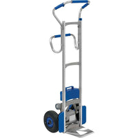 Wesco Liftkar Aluminum Stair Climbing Hand Truck, Ergo, Pneumatic, 300lbs (274144)-Handle Type: Ergo