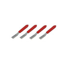 METO 10005715 Label Lifter/Remove/Scraper - 4 Pack-Ergonomic design; Three sided sharp metal blade
