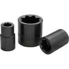 Gray Tools 11/16" X 1/2" Drive, 8 Point Regular Length, Impact Socket-Size: 11/16"