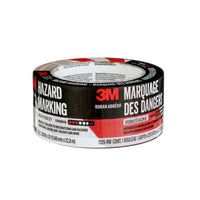 3M Hazard Marking Duct Tape - 1.88" x 25 Yds. - Red/White-High visibility pattern