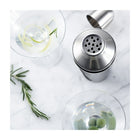 Trudeau Elite Recipe Cocktail Shaker 20 oz-Stainless Steel
