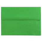 JAM Paper A6 Invitation Envelopes, 4.75 x 6.5, Brite Hue Green Recycled, 100 Pack (67195g)-Christmas green