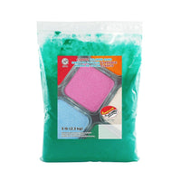 Sandtastik Classic Coloured Sand, 5 lb (2.3 kg) Bag, Green-Fine grain with natural sparkle throughout
