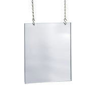 Azar Displays 28" x 22" Hanging Poster Frame (172728)-Use to display advertising information