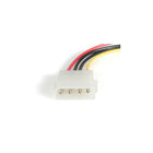 StarTech 18in SAS 29 Pin to SATA Cable with LP4 Power-Backed by StarTech.com lifetime warranty