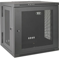 Tripp Lite SRW10US Wall mount Rack Enclosure Cabinet 10U 19", 19" 10U Wall Mounted, (SRW10US)-Form Factor: Wall Mountable