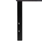 Flash Furniture - Tête de lit Bedford grand touffetée et rembourrée en tissu gris foncé-Rembourrage en tissu gris foncé