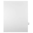 Mark Maker Legal Exhibit Index Tab White Single Tabs, 1/25th Cut, Letter Size, No Holes, Number 44, 25 Pack-White Single Tabs, 1/25th Cut