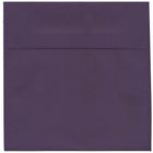 JAM Paper 8.5 x 8.5 Square Envelopes, Dark Purple, 250 Pack (563912527H)-Purple dark base envelope