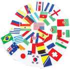 World Cup Country Pennant, 12" x 18"-12"x18" Pennant made from 100% Polyester for indoor or outdoor use