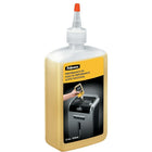 Fellowes Powershred Shredder Oil & Lubricant, 12 oz (35250)-Plastic squeeze bottle with extended nozzle ensures complete coverage
