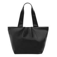 Bugatti Brera Vegan Leather Tote Bag - Black-Top zip closure for secure storage