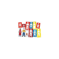 Roylco Stencil, Fabulous Family Portrait-Stencil Colour: Assorted