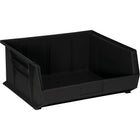 Environmentally Friendly Recycled Bins, Black, 3 Pack-RECYCLED ULTRA HANG AND STACK BINS
