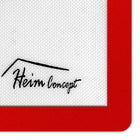 Heim Concept - Tapis de cuisson en silicone anti-adhérent professional - Paquet de 2-Économisez du temps, de l'argent et des calories: découvrez pourquoi c'est le choix du boulanger, vous n'avez jamais besoin de graisser votre plaque à biscuits ou vos moules avec des sprays, des huiles, du papier parchemin ou des feuilles d'aluminium, très facile à nettoyer aussi