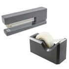 JAM Paper Office & Desk Sets, Stapler Tape Dispenser, Grey (3378GY)-Colour: Grey