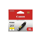 Canon CLI-251XL Yellow Ink Tank, High-Yield-Save time and money with this high-yield (XL Series) tank compared to standard one