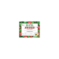 Hayes B.u.g. Award Certificate, 8.5" X 11", 90 Pack (H-VA591)-Size: 8.5"(L) x 11"(W)