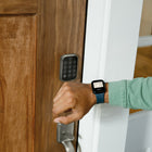Yale 450 Assure Lock 2 Plus with Apple Home Keys - Satin Nickel-With Power reserve, you can still use home keys on your iPhone for hours after your phone needs to be charged
