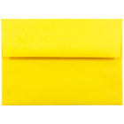 JAM Paper A6 Invitation Envelopes, 4.75 x 6.5, Brite Hue Yellow Recycled, 1000 Pack (94531B)-Yellow
