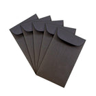JAM Paper #3 Coin Envelopes, 2.5" x 4.25", Black, 50 Pack (356730544i)-#3 Coin 2.5" x 4.25"