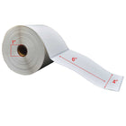 Premium Tape 4" x 6" (102 mm x 152 mm) Direct Thermal Labels - 1" (25 mm) Core - 12 Rolls-White