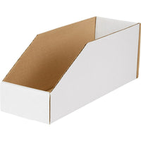 Abbey Bin Box - 12" L x 4" W x 4" H - 50 Pack-Dimensions: 12" L x 4" W x  4" H