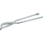 Gray Tools Brake Spring Plier, 13" Long, Cadmium Plated-Curved jaw clears edge of break shoe, bringing it into close alignment with centerline of spring.