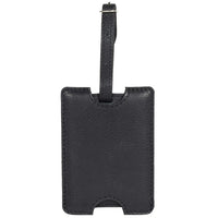 Ashlin Seattle Bag Security ID tag, Black-ID tag is concealed for security when travelling