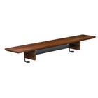 DecentLiving Monitor Stand Riser - 48" - Solid Walnut-Hand-Made from premium local walnut, cherry and maple lumber