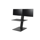 Humanscale Quickstand Eco - DualMonitor Stand - QSEBD-Designed to accommodate users of varying heights with 18.6" of work surface adjustment