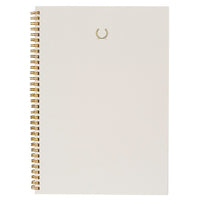 Alfred Sung Spiral Notebook - 8-1/4" x 11-3/4" A4 - White - 12 Pack-130 lined pages per notebook