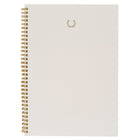 Alfred Sung - Cahier à Spirale - 8-1/4 po x 11-3/4 po A4 - Blanc - Paquet de 12-130 pages lignées par cahier