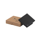 Champs Vegan Leather RFID Wallet in Gift Box -  Black-2 slot pockets
