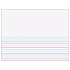 Pacon Multi Sensory Picture Story Paper Handwriting Tablet 10 1/2" x 8", 3 Pack (PAC2472)-Multi-sensory raised ruled paper has raised headlines and baselines which help students stay within the guidelines