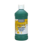Little Masters Non-toxic Washable Paint, 16 oz., Green, 6 Pack-Washable paint eliminates mess