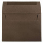 JAM Paper A7 Invitation Envelopes, 5.25 x 7.25, Chocolate Brown Recycled, 250 Pack (233711H)-Blank interior for personalized message