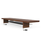 Decent Living Monitor Stand/Riser - Solid Walnut-Responsibly harvested and sustainable hardwood