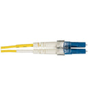 Black Box EFN310-001M-LCLC OS2 9-Micron Single-Mode Fiber Optic Patch Cable - OFNR PVC, LC-LC, Yellow, 1-m (3.2-ft.)-Fiber Optic Cable