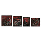 Packard Bell Raptor Pro Plus Gaming Headset With LED Lights - Red-Sport cloth earcups
