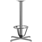 Flash Furniture Bar Height Table Base Foot Ring with 3.25" Column Ring - 16" Diameter-Proper leg support encourages better posture