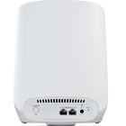 Netgear Orbi Tri-band WiFi 6 Mesh System-Ports (Orbi Router): One (1) 1 Gigabit Ethernet WAN port, Three (3) 1 Gigabit Ethernet LAN ports,