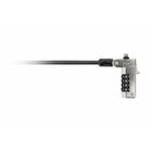 Kensington Slim N17 Serialized Combination Laptop Lock for Wedge-Shaped Slots (68009)-Dimensions: 72" long x 0.20" diameter