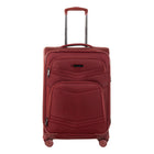 Air Canada Central 24" Softside Spinner Luggage - Burgundy-Constructed in durable Polyester
