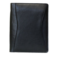 Ashlin AFONSO Zippered Portfolio, SmartPhone Pocket, 2 Pen Loops., Black-Multiple Pockets for maximum organization skills.